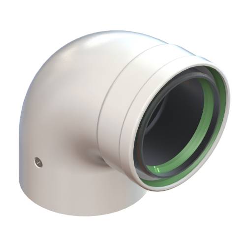 Фото Колено Ø80-100 мм, угол 90° 1