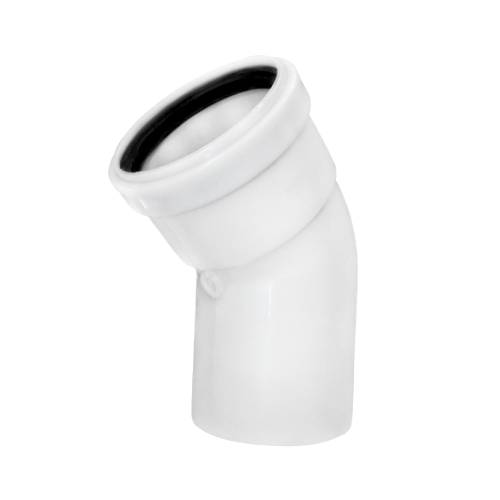 Фото Колено конденсационное Gekon 80 мм, угол 45 гр., PP-R 1