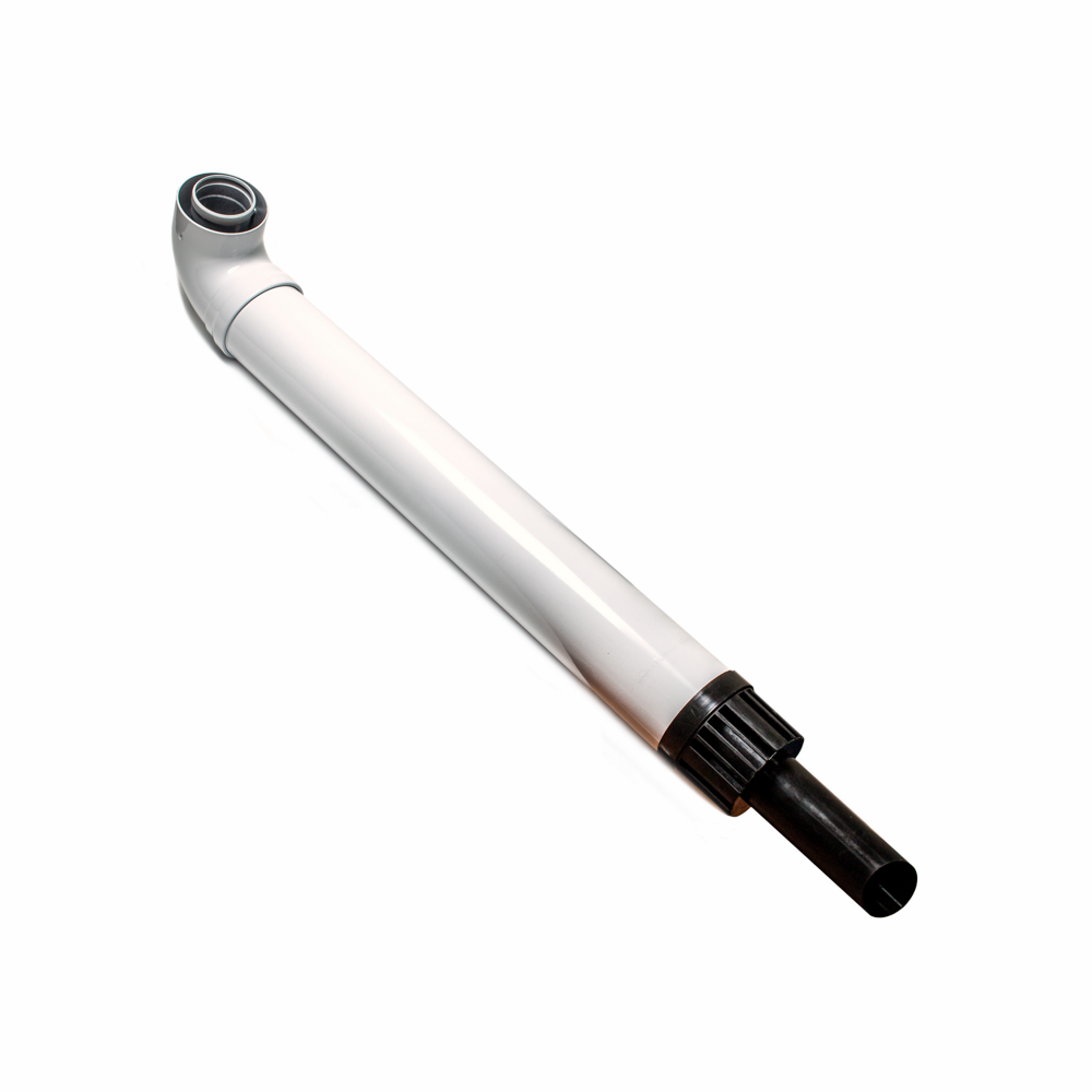 Фото Универсальный комплект Gekon 60/100 мм L=1,0 м (хомут, фланец, проставка 60 мм), Алюм., (Антилед) 7